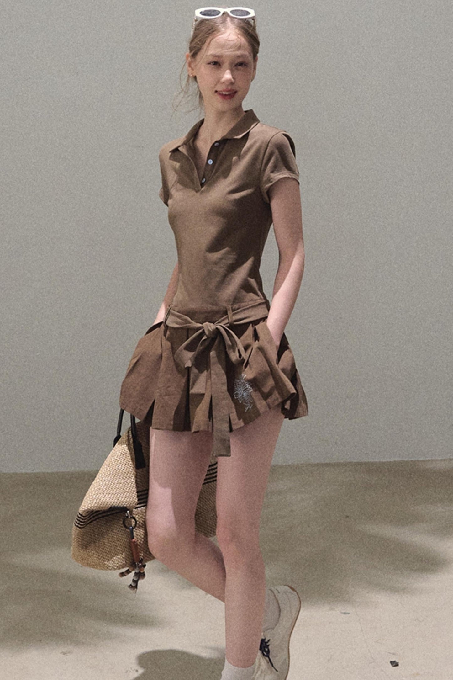 Cool Cotton Polo Skirt Set-Up