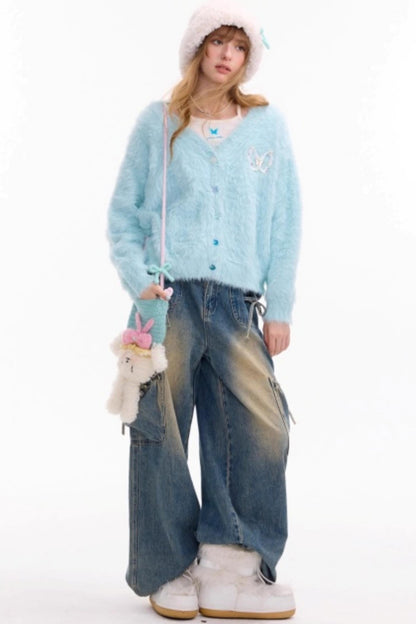 Butterfly Cardigan Sweater Jacket