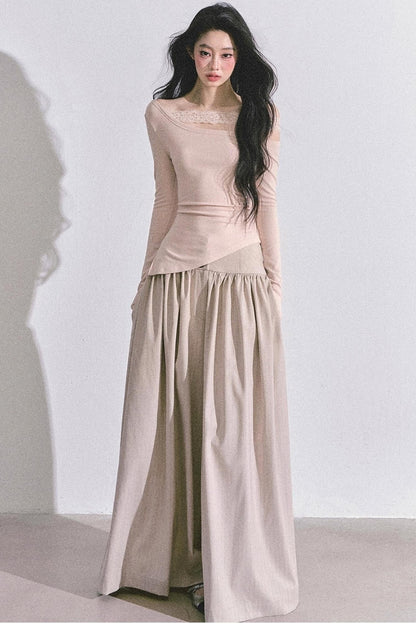 Korean Style Wide Pants