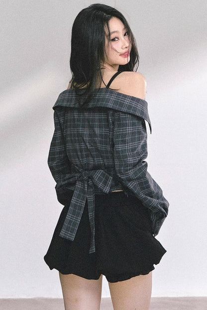 London One-Shoulder Shirt