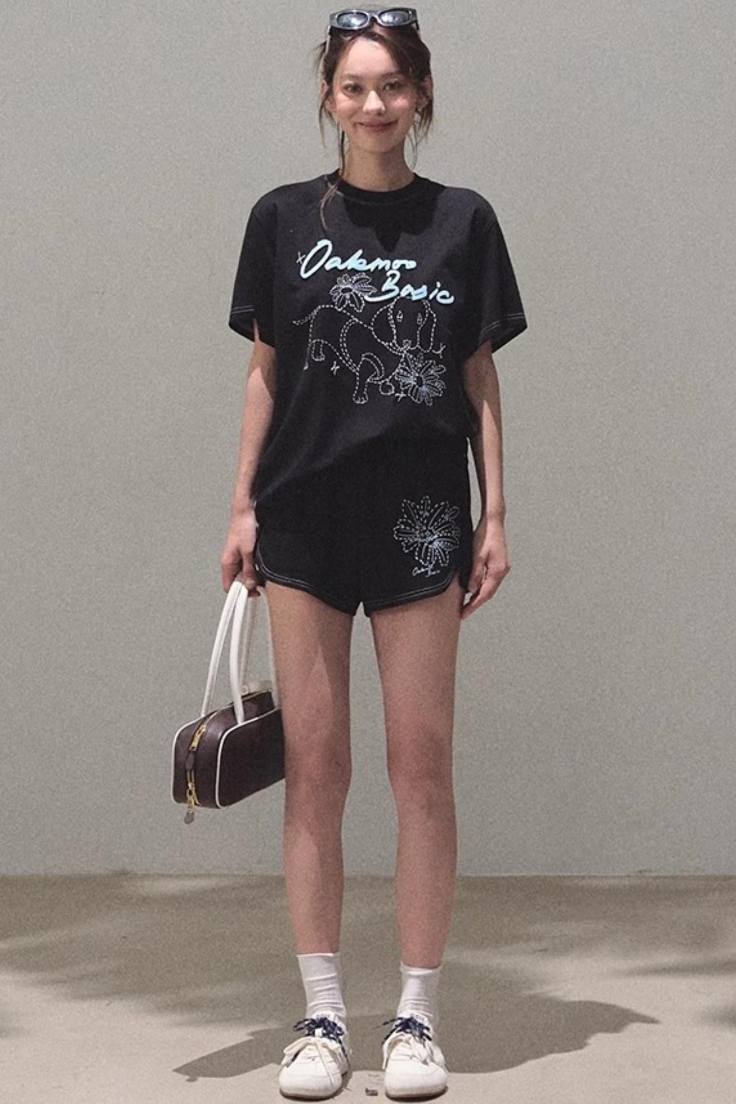 Cotton Lounge Top Shorts Set-Up