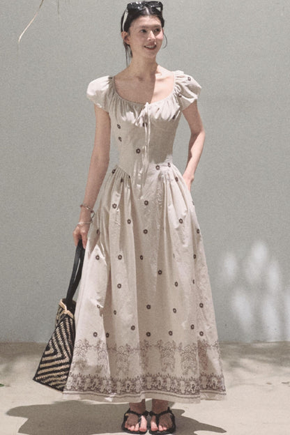 Radiant Cotton Dress