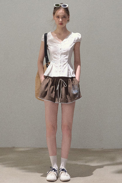 Copper Umbrella Skirt