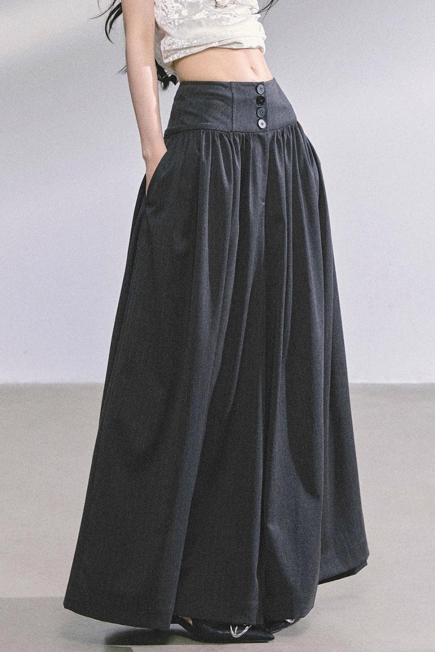 Korean Style Wide Pants
