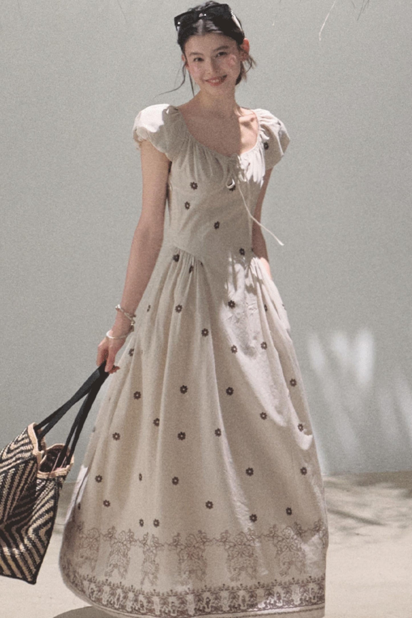 Radiant Cotton Dress