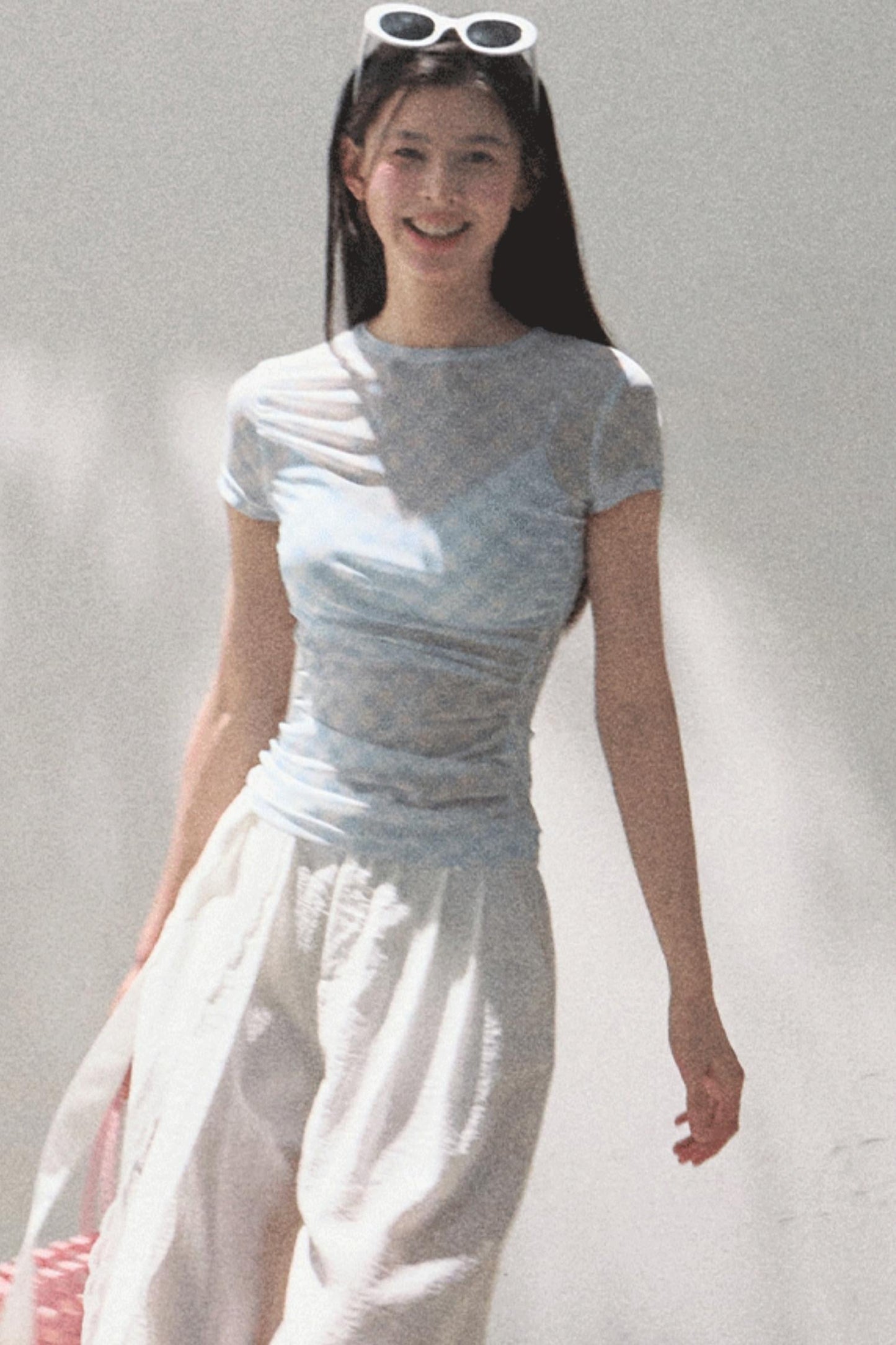 Stretch Chambray Camisole Set