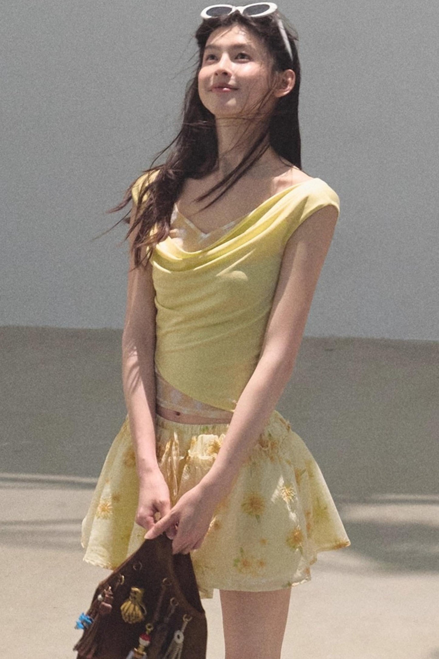 Rising Check Slim-Fit T-Shirt