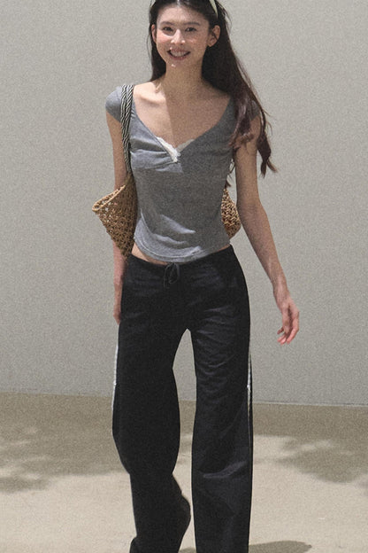 Whispering V-Neck Tee