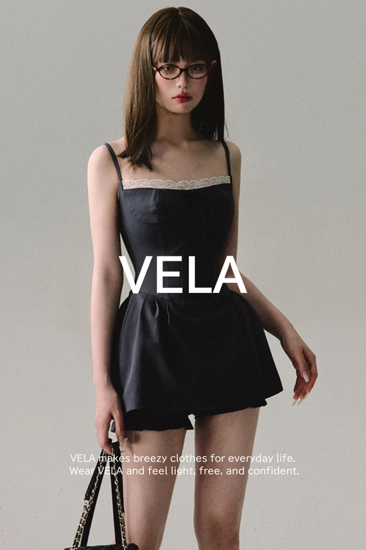 Gray Lace Contrast Suspender Dress Set