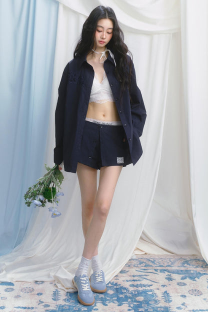 Sporty Strap Knit Top Set-Up