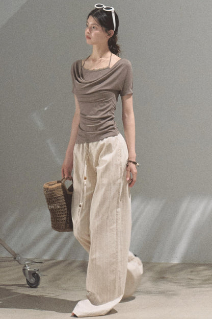 Desert One-Shoulder Top