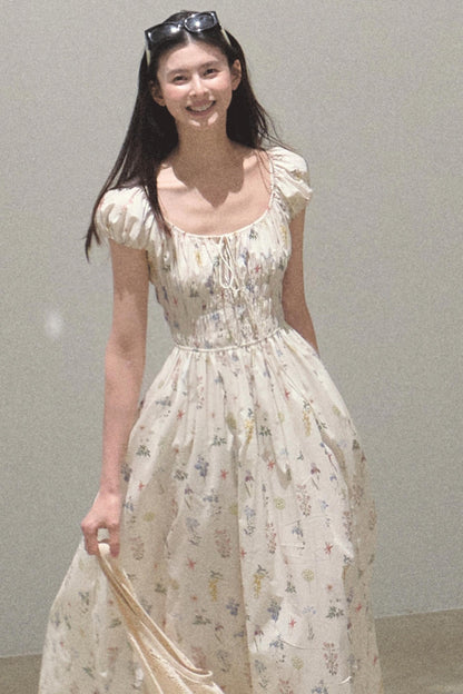 Blissful Tomato Leaf Dress