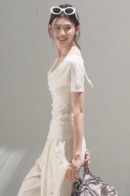 Desert One-Shoulder Top