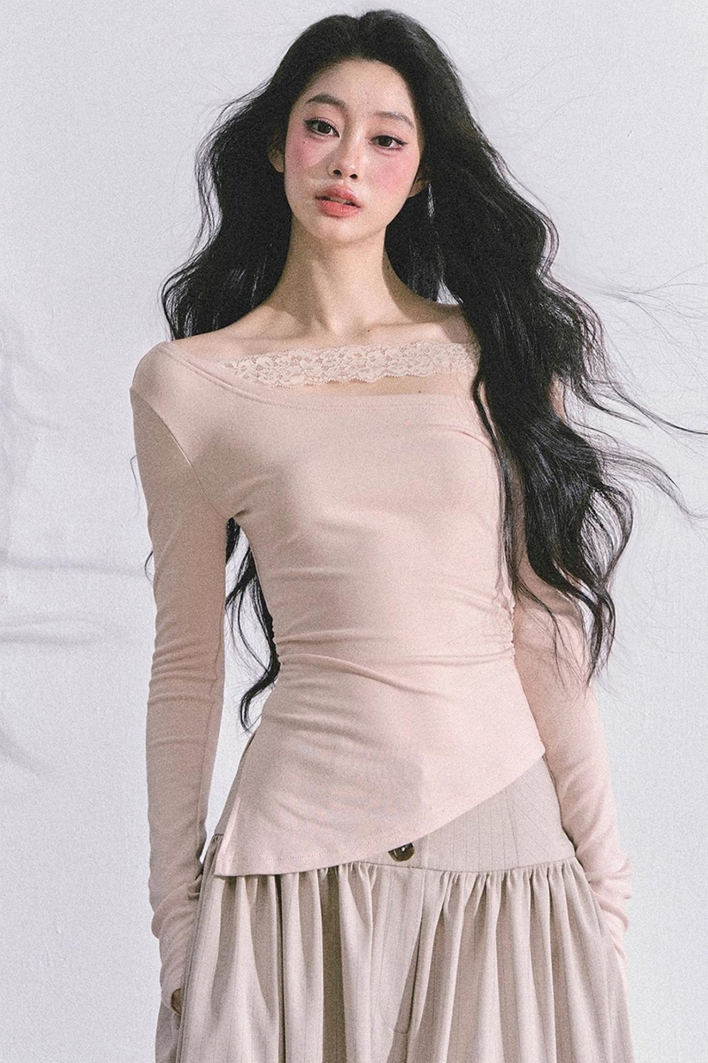 Barbaric Lace Off The Shoulder Top
