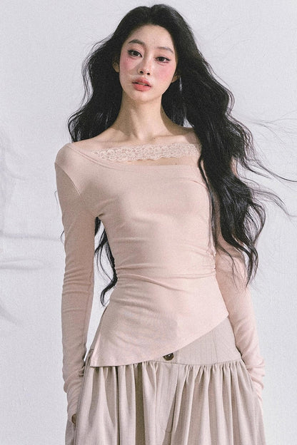 Barbaric Lace Off The Shoulder Top