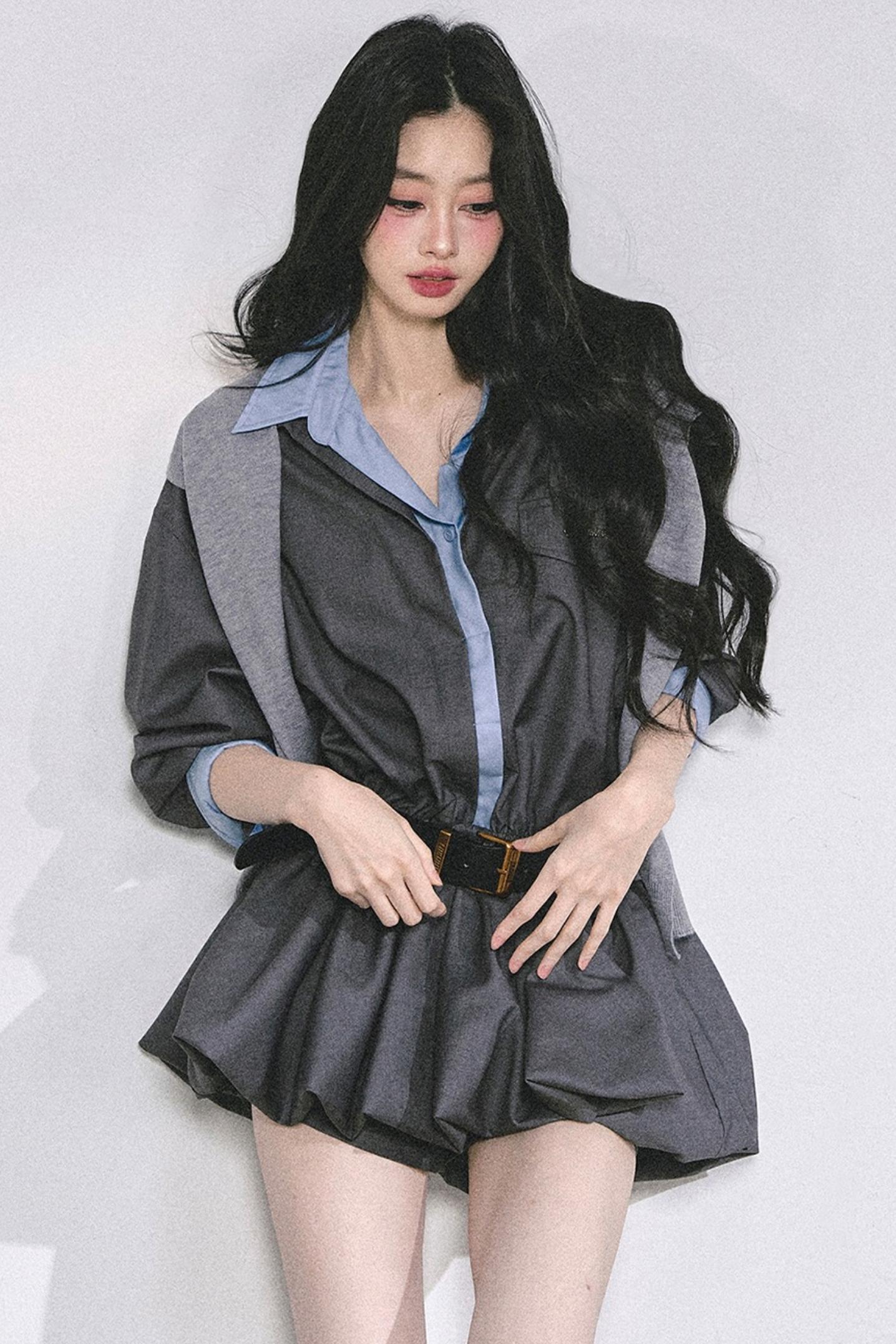 Autumn Bud Slim Dress Set-Up