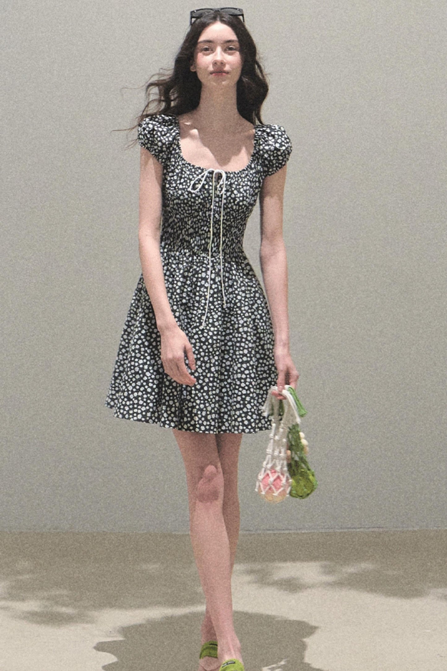 Blissful Tomato Leaf Dress