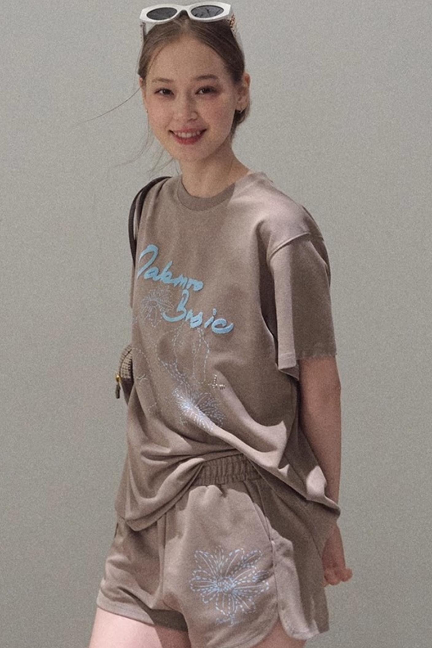 Cotton Lounge Top Shorts Set-Up