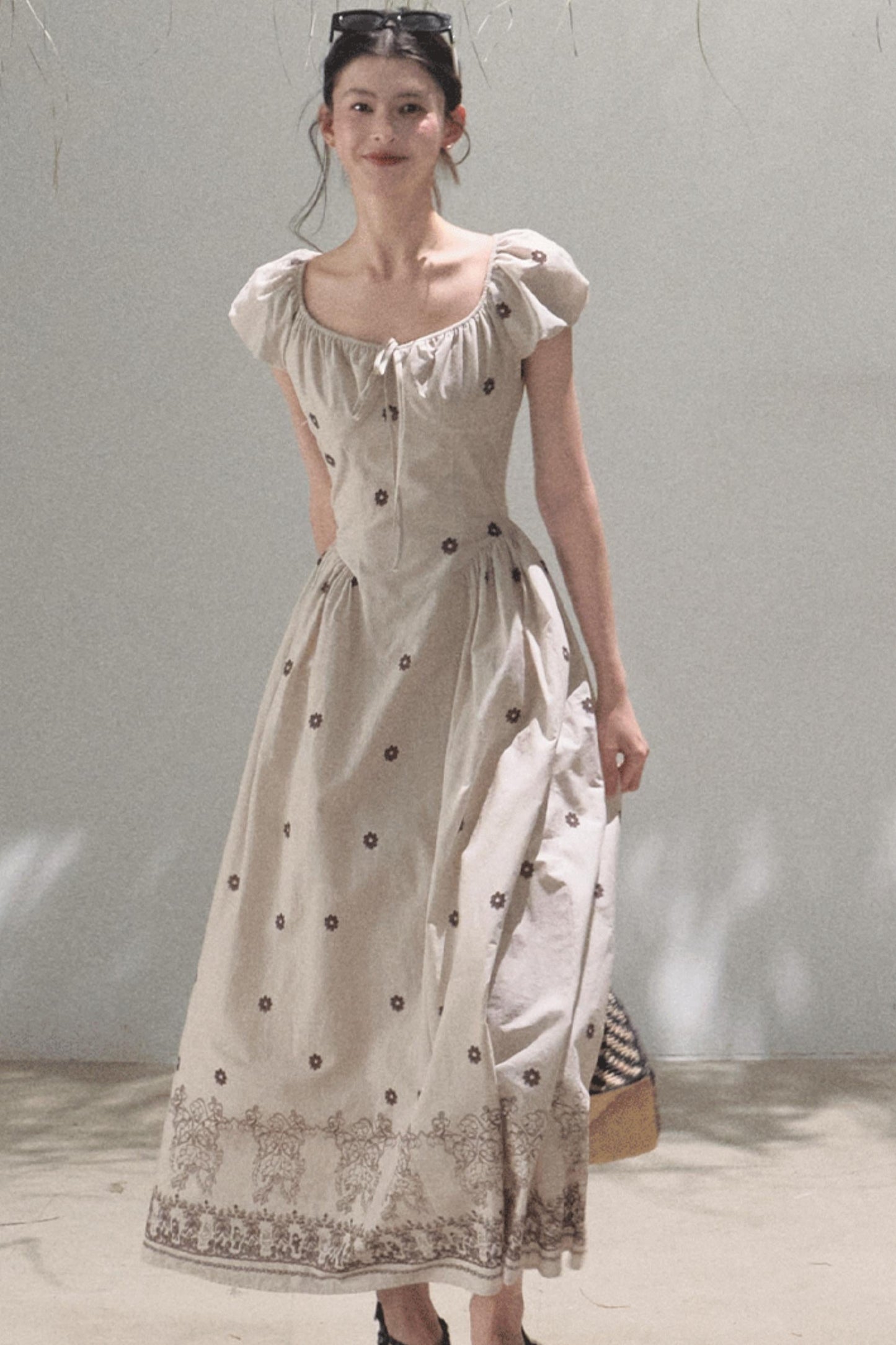 Radiant Cotton Dress