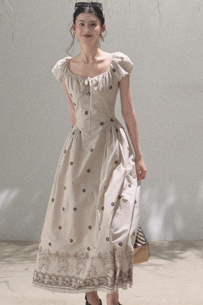 Radiant Cotton Dress