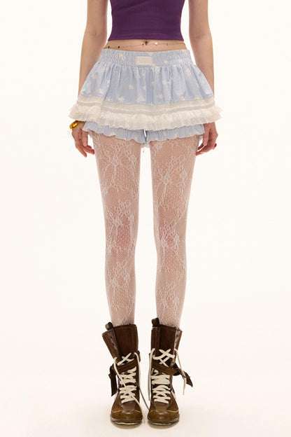 Summer Floral Bustier Skirt