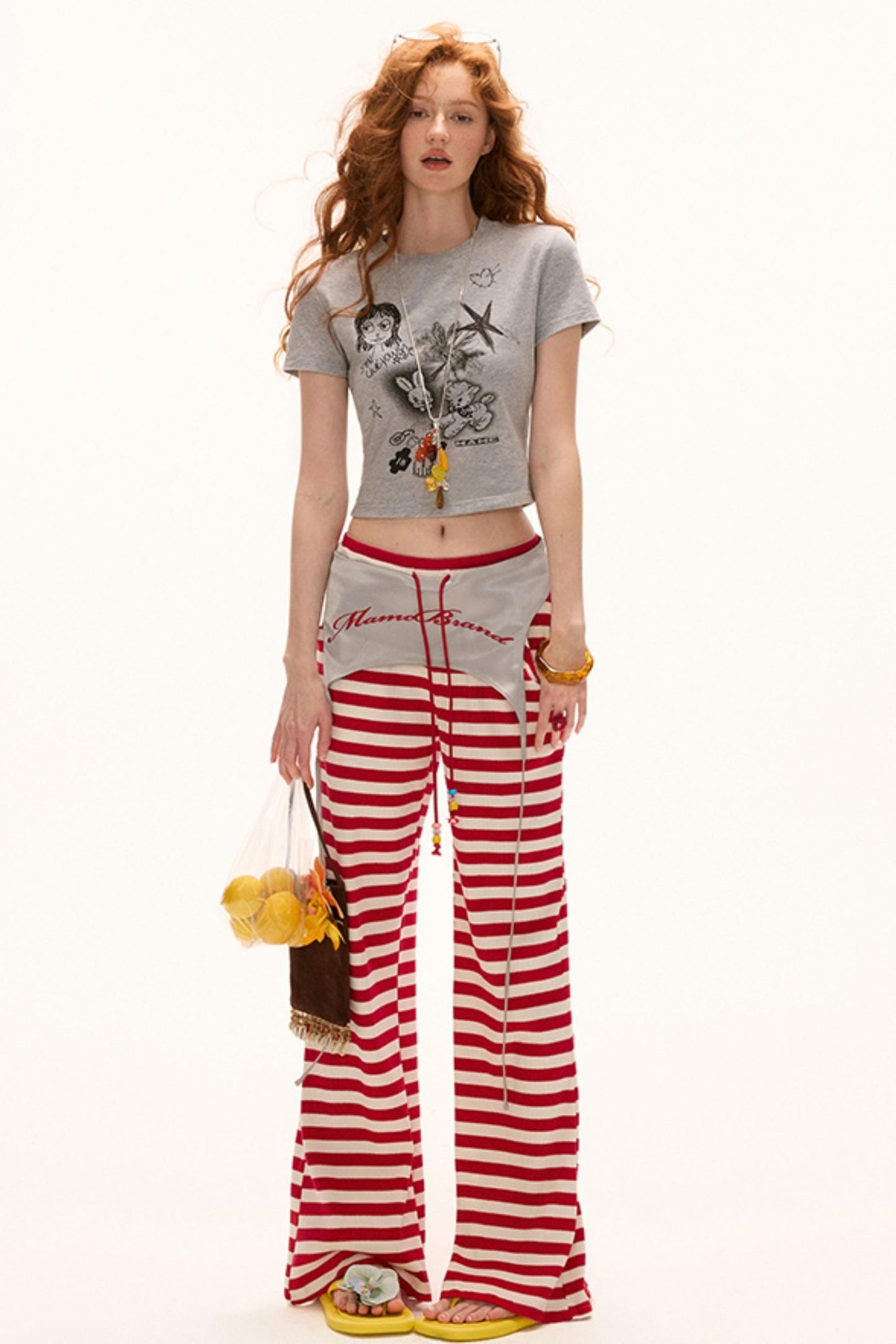 Summer Pink Wide Leg Pants