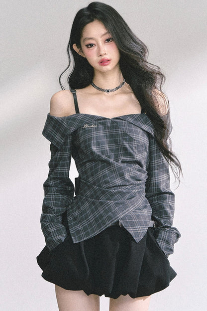 London One-Shoulder Shirt