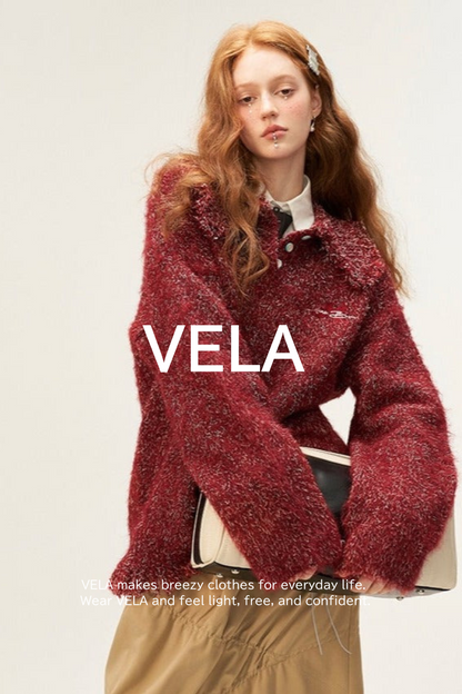 Long sleeve loose knit tops