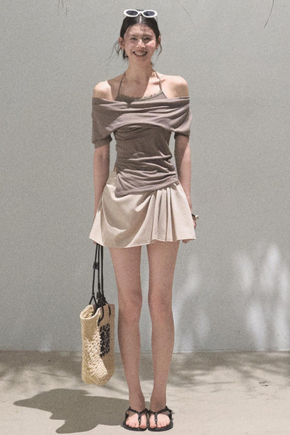 Desert One-Shoulder Top