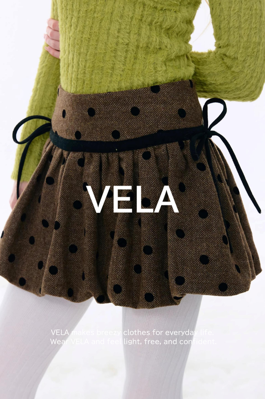 Retro Polka Dot Skirt