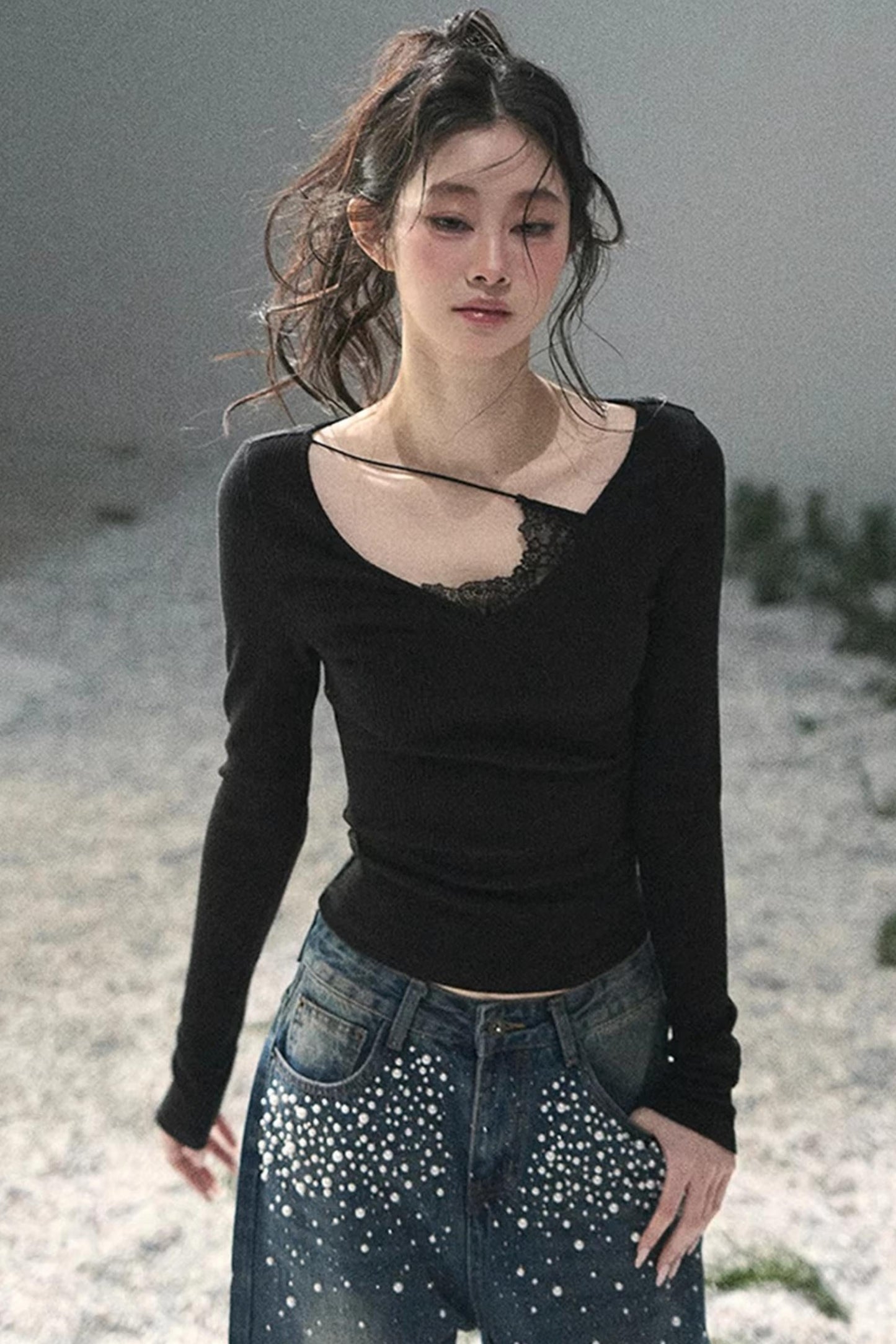 Day and Night Knitted Top