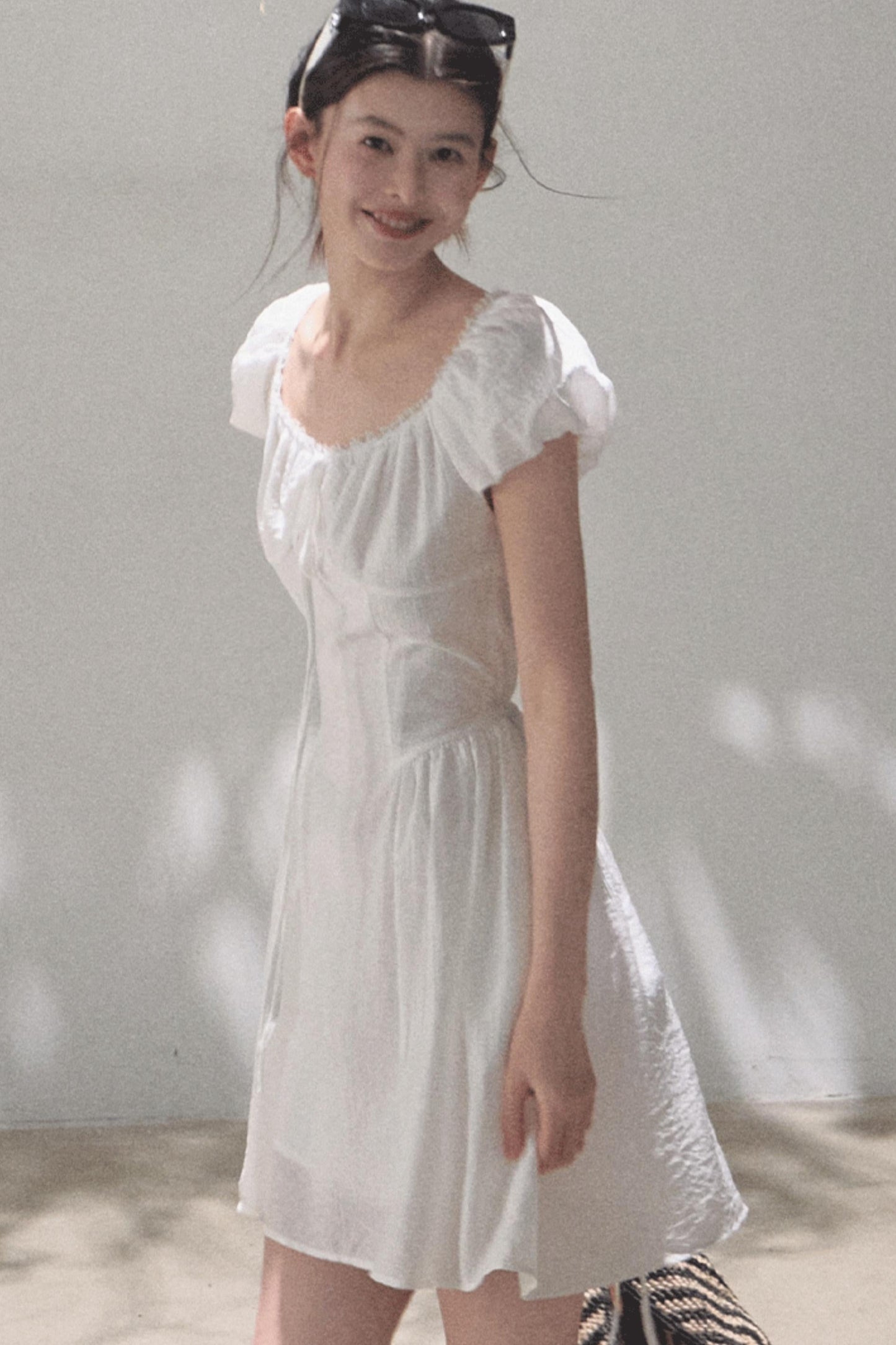 Radiant Cotton Dress