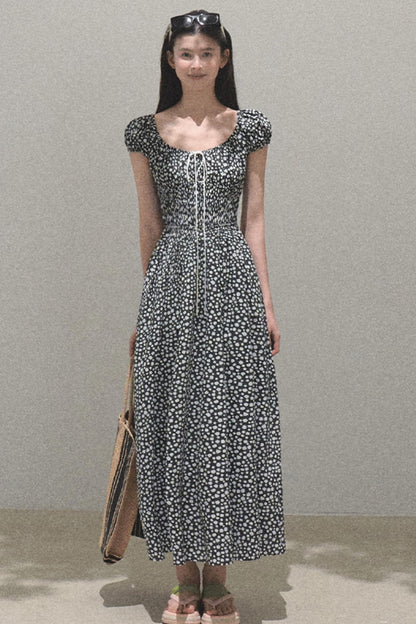 Blissful Tomato Leaf Dress