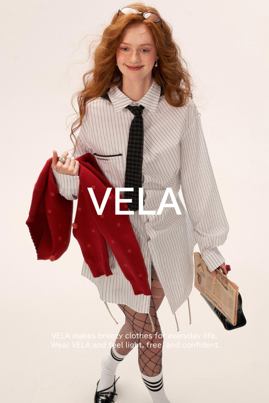 Long Striped Long Sleeve Shirt