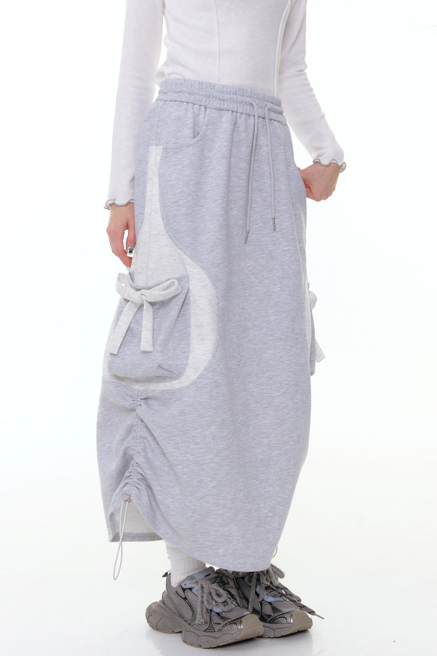 Autumn Design High Waist Skirt