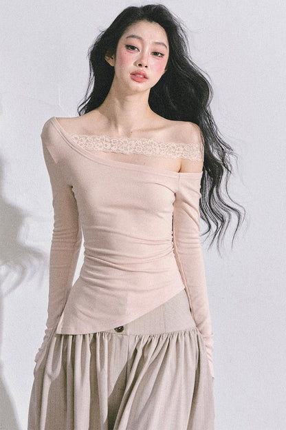 Barbaric Lace Off The Shoulder Top