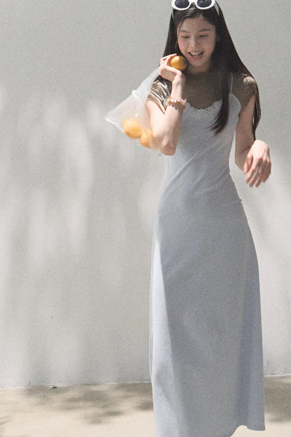 Waist-Cinching Crocodile Dress