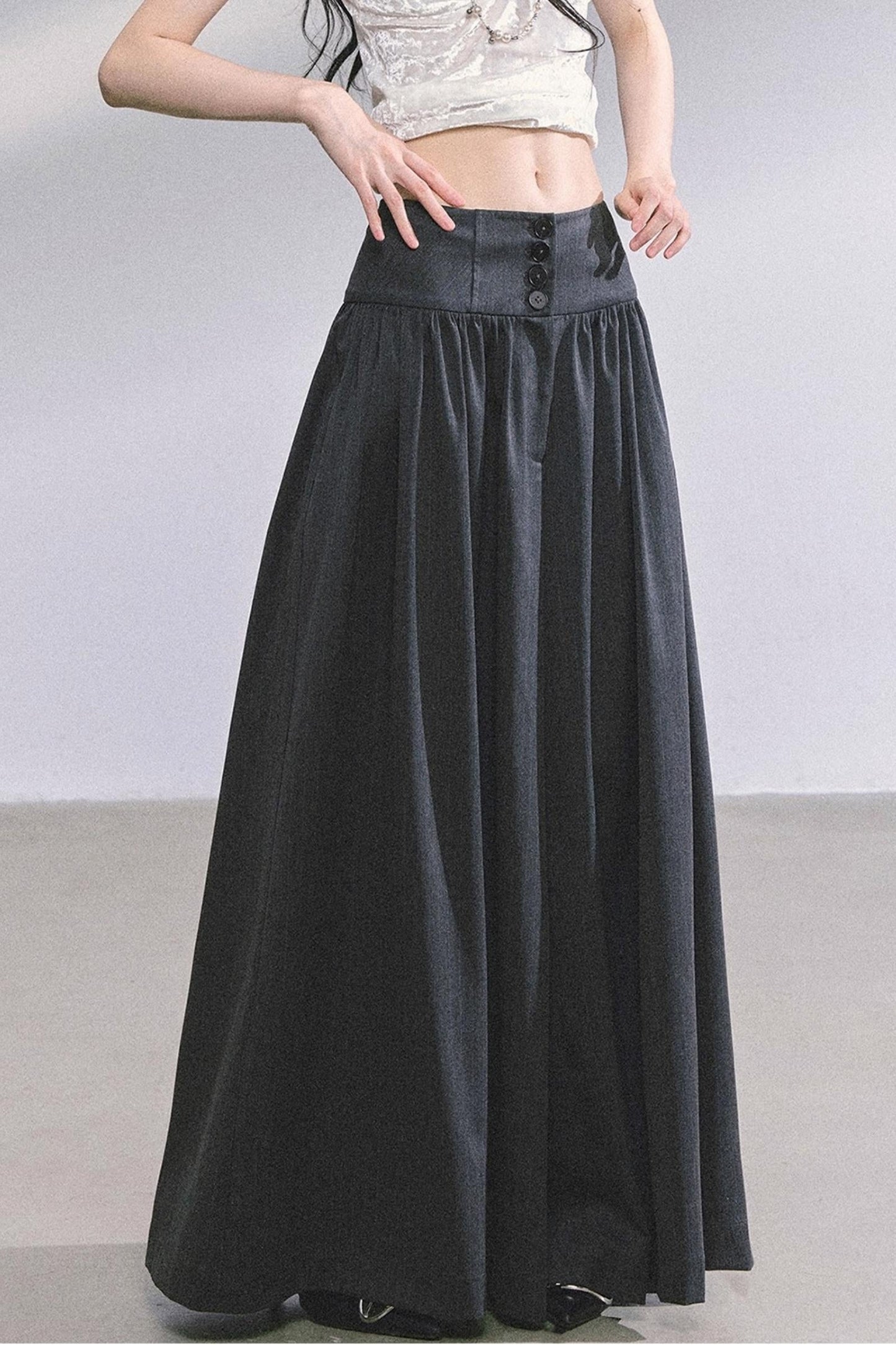 Korean Style Wide Pants