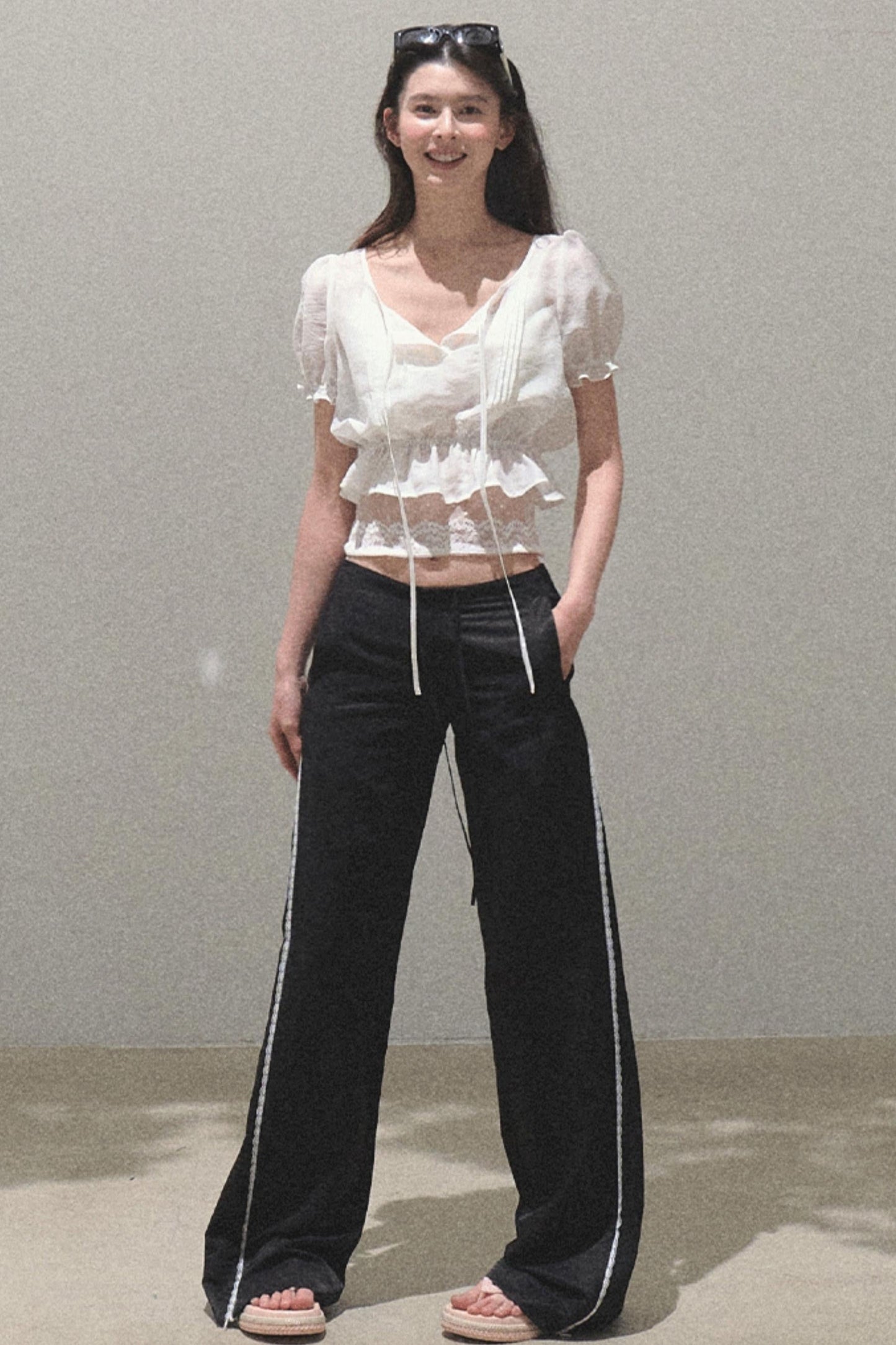 Windfold Bubble Sleeve Shirt