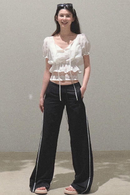 Windfold Bubble Sleeve Shirt