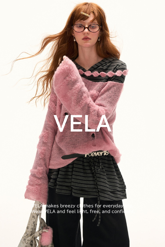 Autumn Wool Knit Smock Top