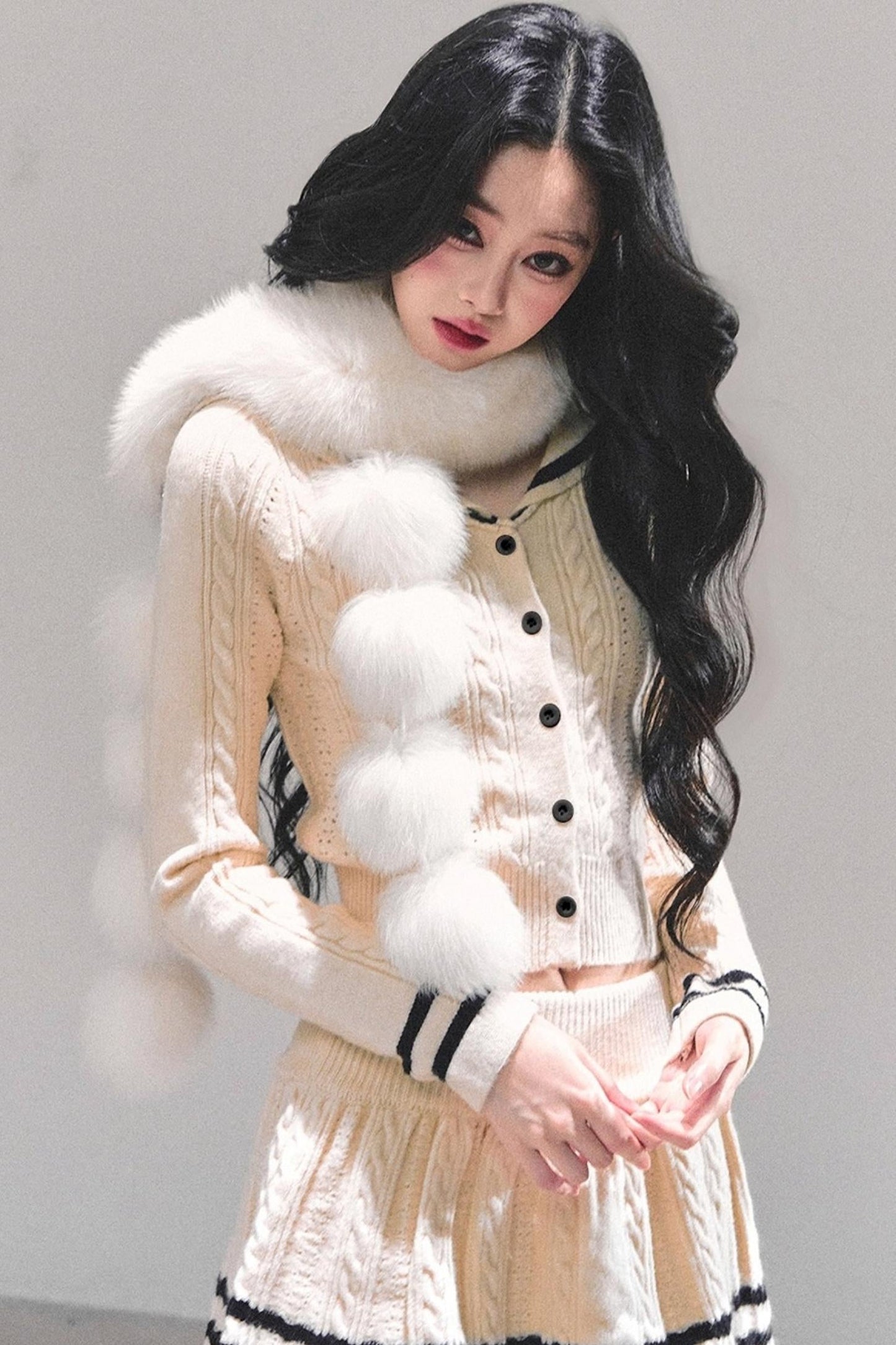 Whispers Knit Sweater Set-Up