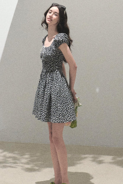 Blissful Tomato Leaf Dress