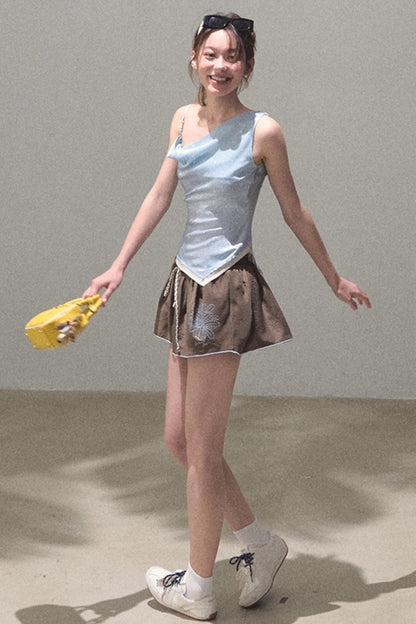 Copper Umbrella Skirt