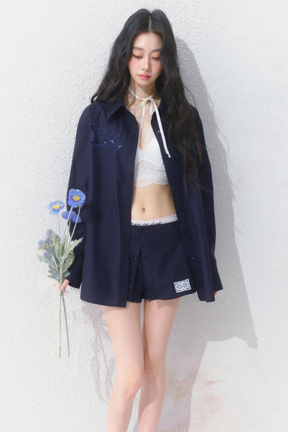 Sporty Strap Knit Top Set-Up