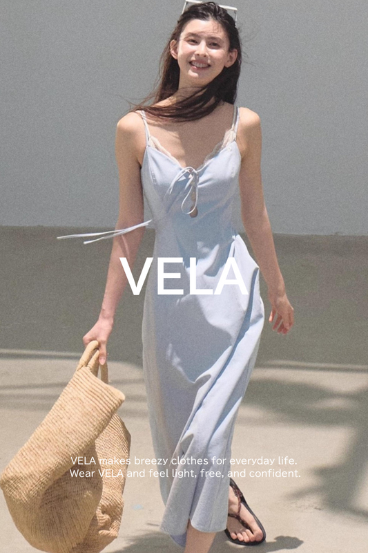 Tranquility Denim Slip Dress