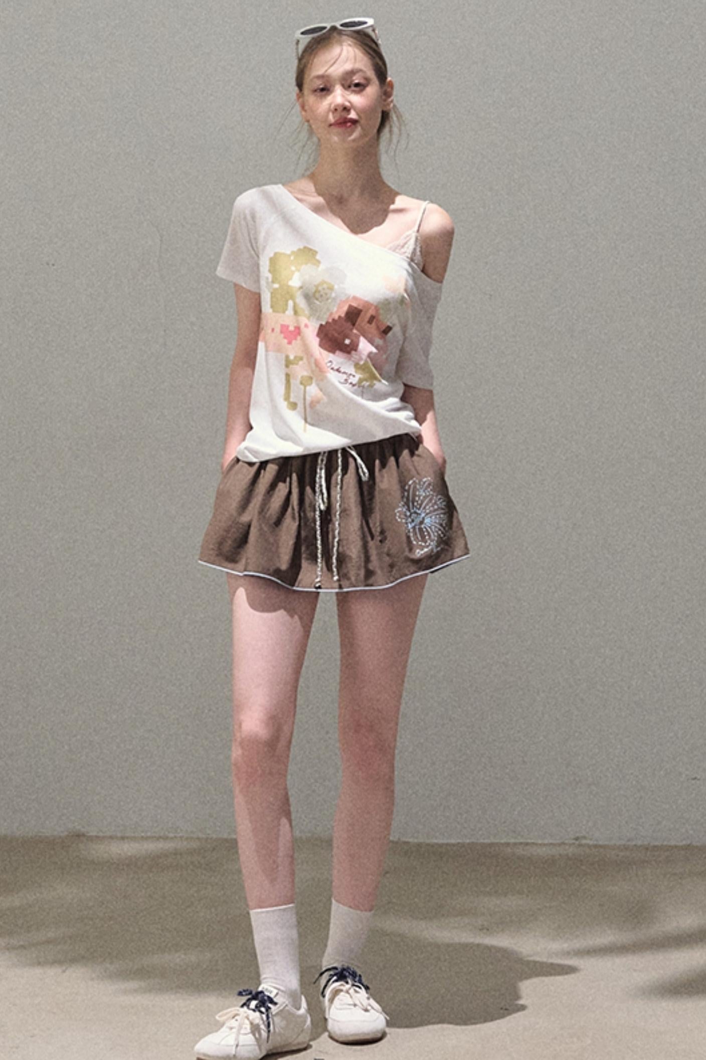 Copper Umbrella Skirt