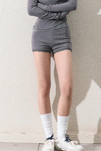 Elegant One-Shoulder Tops Set-Up