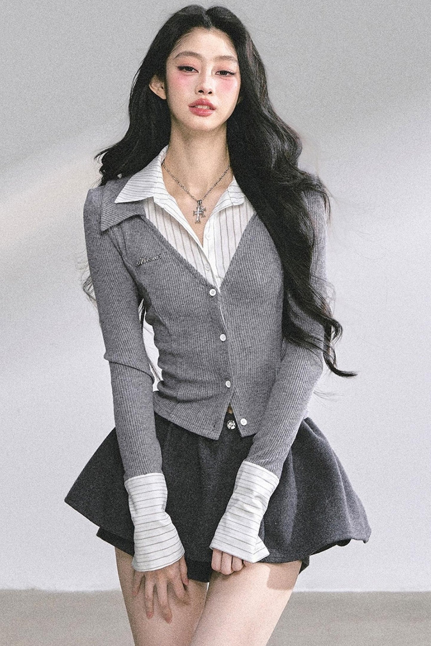 Autumn Striped Polo Shirt