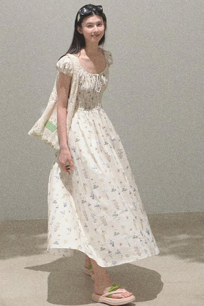 Blissful Tomato Leaf Dress